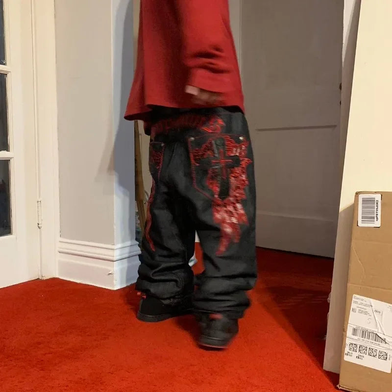 Y2K Blood & Shadow Denim