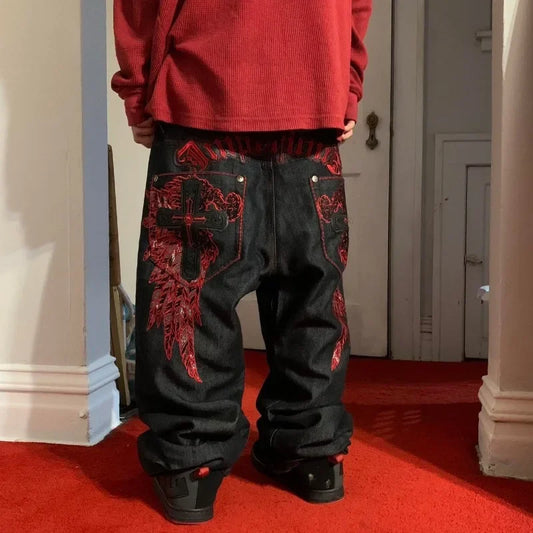 Y2K Blood & Shadow Denim