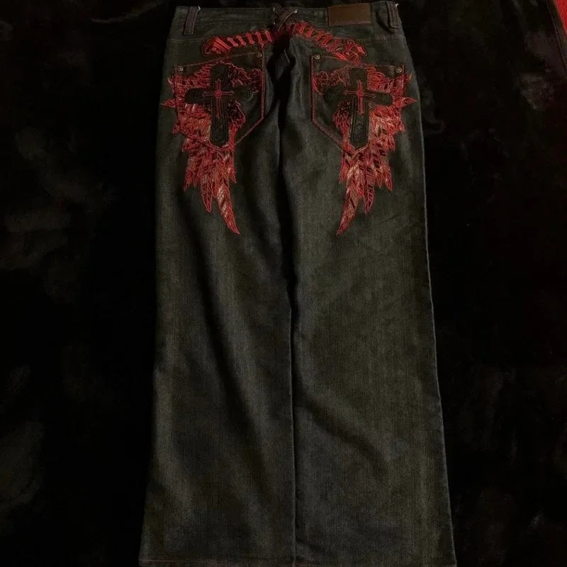 Y2K Blood & Shadow Denim